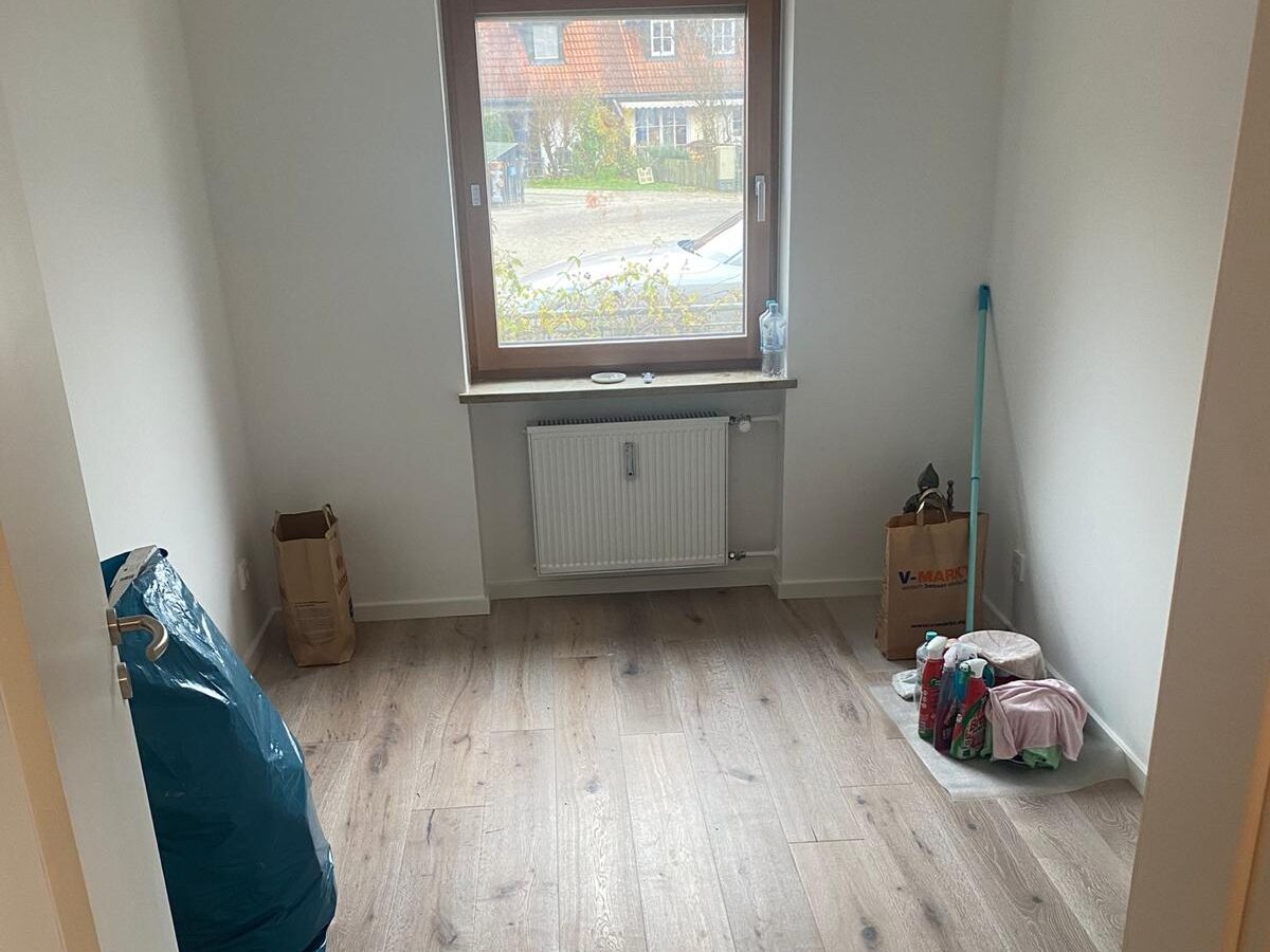 Kinder- und Arbeitszimmer der Wohnung in Röhrmoos nach der Sanierung